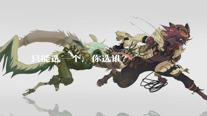 只能选一个，你选谁？