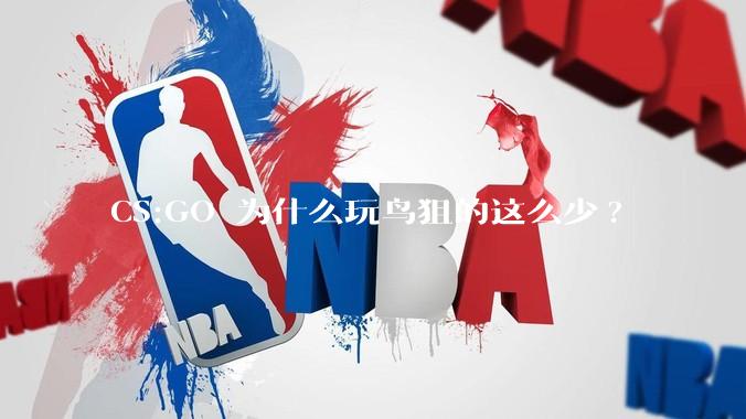 CS:GO 为什么玩鸟狙的这么少?