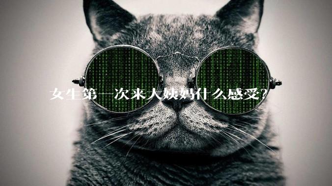 女生第一次来大姨妈什么感受？
